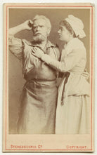 Hermann Vezin as Dan'l Druce; Marion Terry as Dorothy in 'Dan'l Druce, Blacksmith' NPG Ax18193