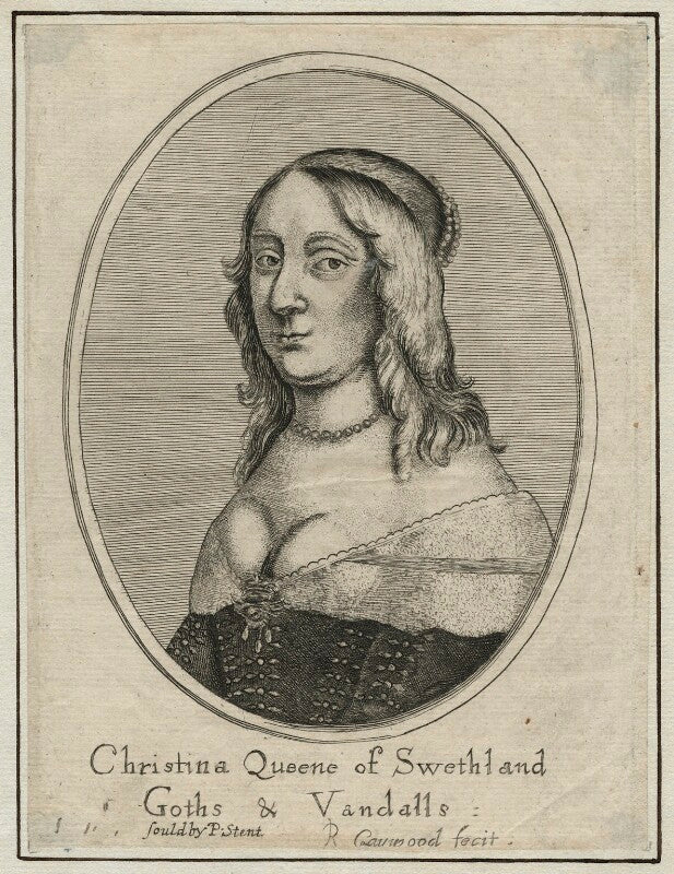 Christina, queen of sweden npg d23243