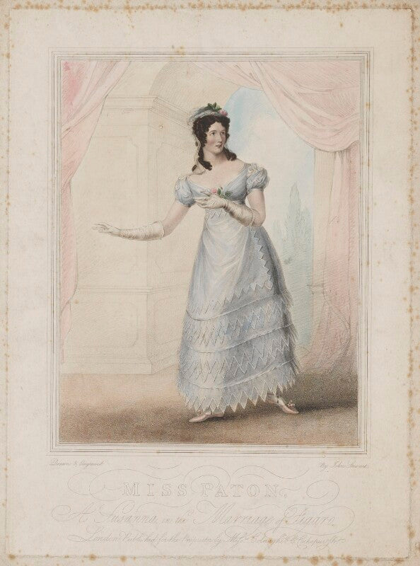 Mary ann paton (mrs wood) as susanna in the marriage of figaro npg d39565
