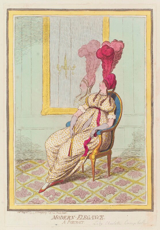 Lady charlotte susan maria bury (née campbell) ('modern elegance') npg d12524