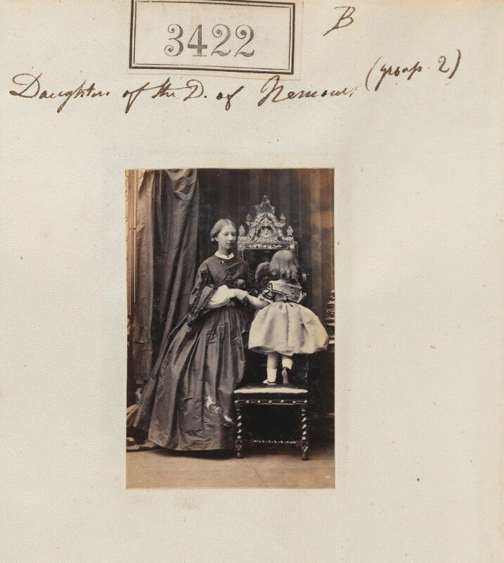 Marguerite adélaïde, princess czartoryska; blanche marie amelie caroline louise victoire d'orléans npg ax52819