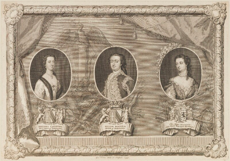 Duke and duchess of portland; lady mary wortley montagu npg d14770