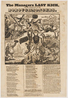 The managers last kick, or, the distruction of the boroughmongers NPG D46370