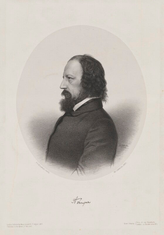 Alfred, lord tennyson npg d40520
