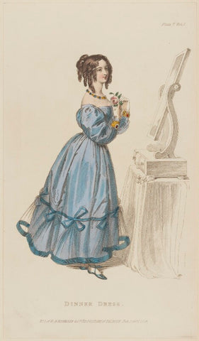 'Dinner Dress', February 1829 NPG D47634