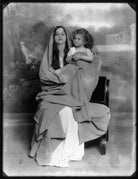 Christine Silver with child NPG x102654