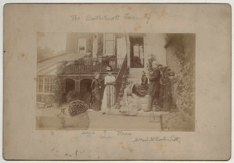 Booth scott family npg x22277