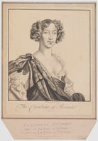 Elizabeth (Stuart), Countess of Arundel NPG D12