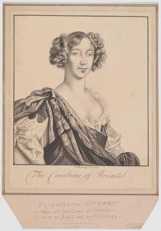 Elizabeth (stuart), countess of arundel npg d12