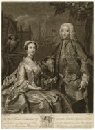 Ann Columbine (née Master); Francis Columbine NPG D4936