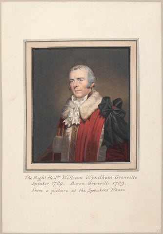 William Wyndham Grenville, 1st Baron Grenville NPG D23285