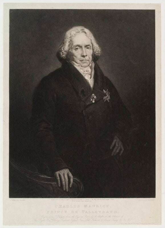 Charles maurice de talleyrand périgord, prince de benevento npg d20287