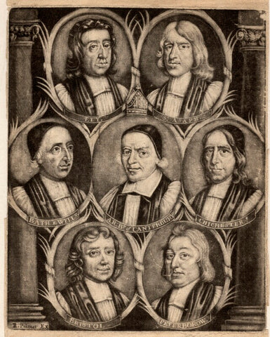 The Seven Bishops Committed to the Tower in 1688 NPG D9285