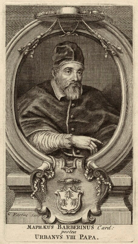 Pope urban viii (maffeo barbarini) npg d26220