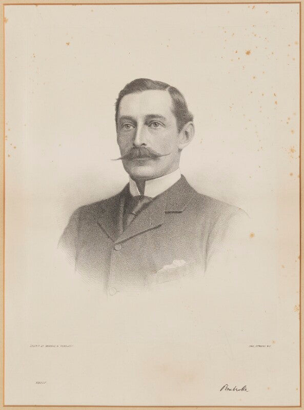 Sidney herbert, 14th earl of pembroke, 11th earl of montgomery npg d40130