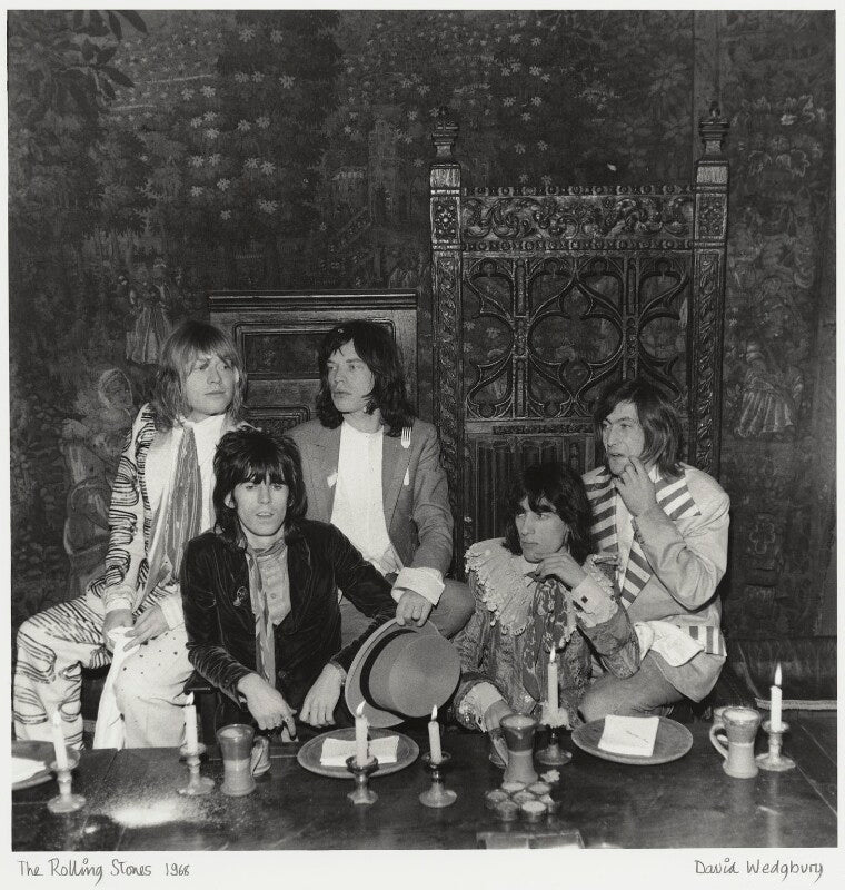 The rolling stones (brian jones; keith richards; mick jagger; bill wyman; charlie watts) npg x47358