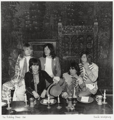 The Rolling Stones (Brian Jones; Keith Richards; Mick Jagger; Bill Wyman; Charlie Watts) NPG x47358