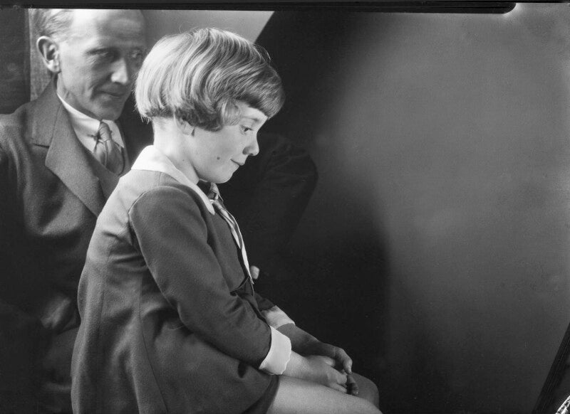 A.a. milne; christopher robin milne npg x19577