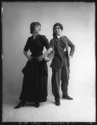 Gina Cormani and an unknown woman NPG x103184