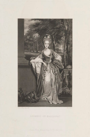 Lady Caroline Spencer (née Russell), Duchess of Marlborough NPG D14921