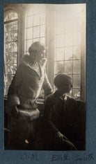 Lady Ottoline Morrell; Hon. Edith Mabell Emily Smith NPG Ax142408