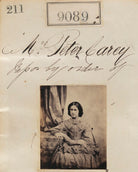 Unknown woman ('Reproduction by order of Mrs Peter Carey') NPG Ax58910