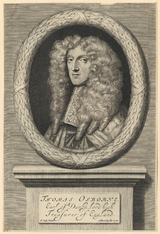 Thomas osborne, 1st duke of leeds ('lord danby') npg d29343