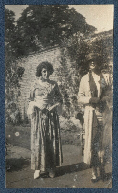 Lady ottoline morrell; constance evelyn wyndham (née primrose), lady leconfield npg ax141456