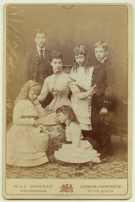 Alexandra of denmark and her children npg x20134