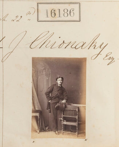 Mr J. Chionaky NPG Ax64105