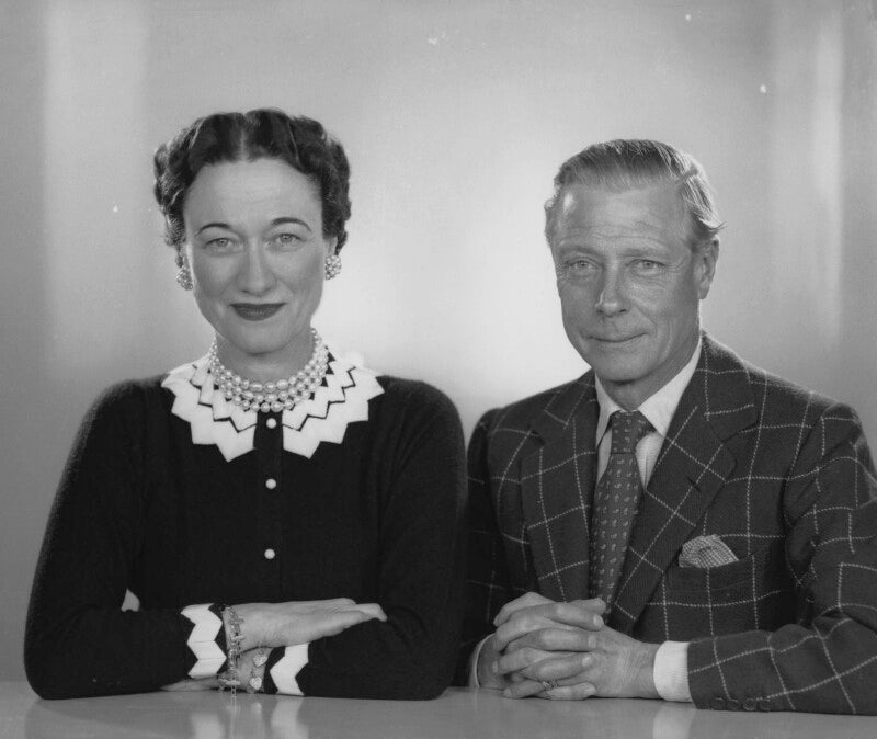 Wallis, duchess of windsor; prince edward, duke of windsor (king edward viii) npg x32653