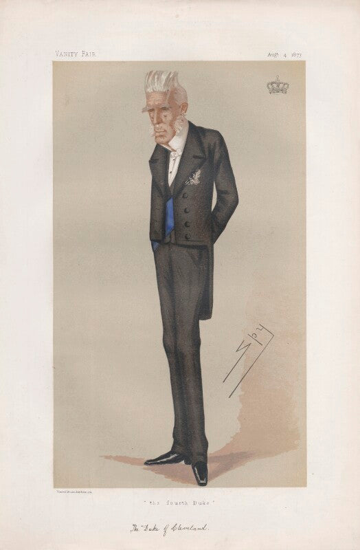 Harry george powlett (né vane), 4th duke of cleveland ('statesmen. no. 258.') npg d43808