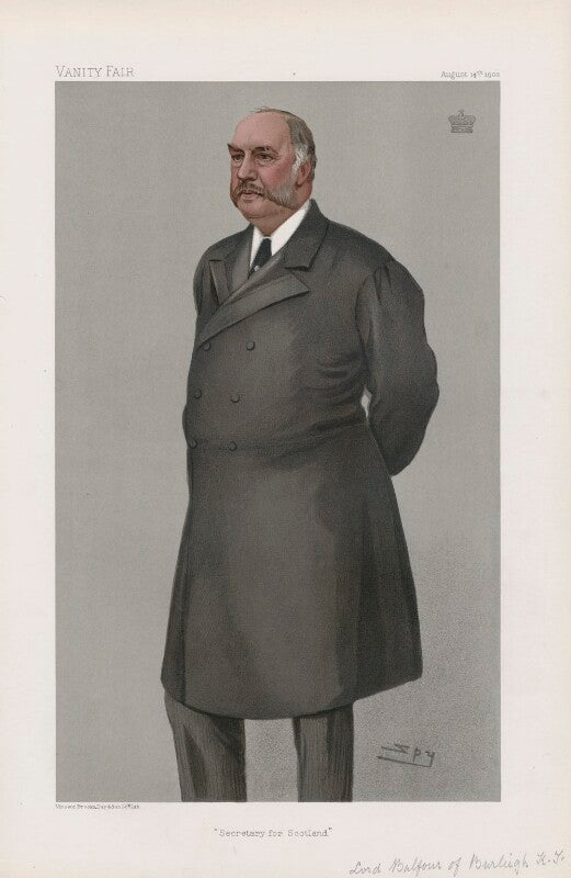 Alexander hugh bruce, 6th baron balfour of burleigh ('statesmen. no. 753. "secretary for scotland."') npg d45131