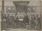 Charles II addressing the States General, the members all standing (King Charles II) NPG D29270