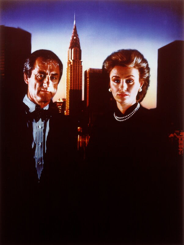 Sir harold evans; tina brown ('the editors') npg p380