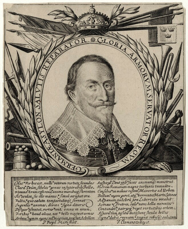 Gustavus adolphus, king of sweden npg d28554