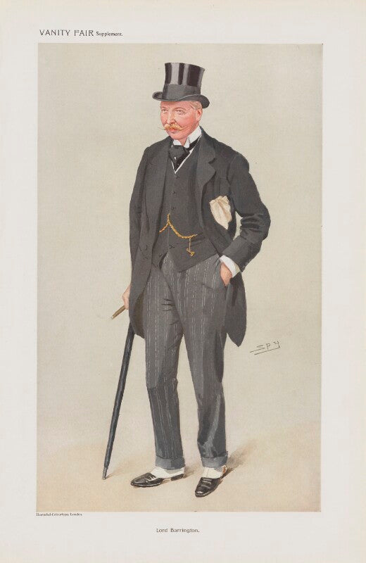 Walter bulkeley barrington, 9th viscount barrington ('men of the day. no. 1169. "lord barrington."') npg d45483