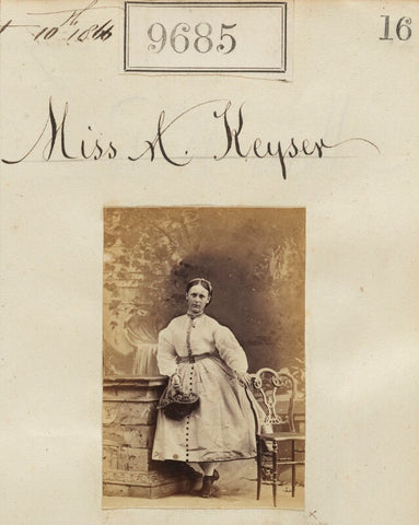 Miss A. Keyser NPG Ax59416