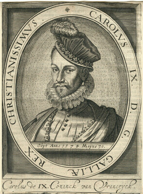 Charles ix, king of france npg d25618