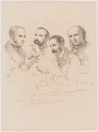Sir George Scharf and friends NPG D6714