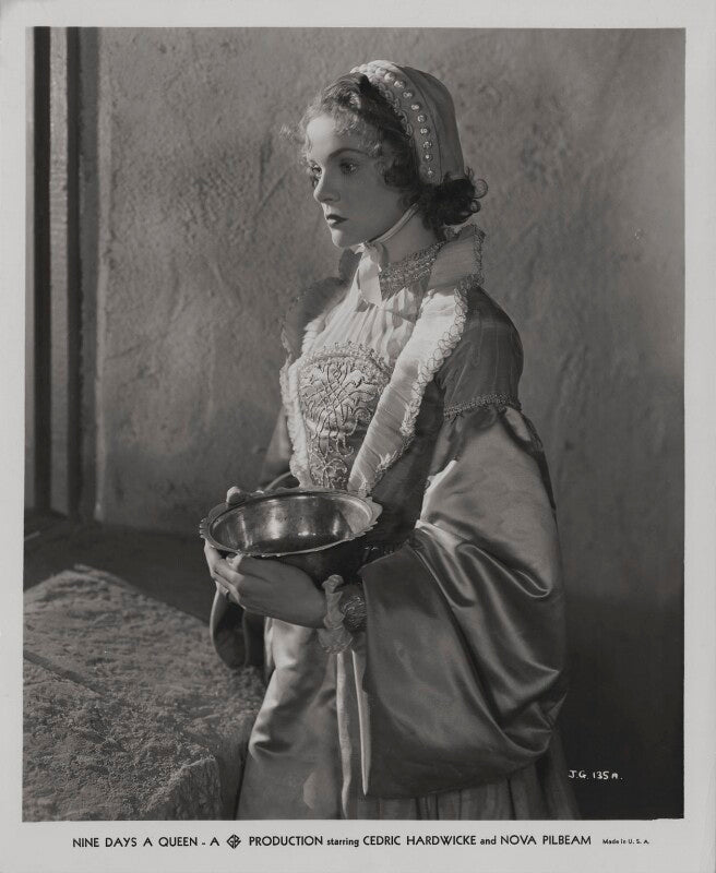 Nova pilbeam as lady jane grey in 'nine days a queen' ('tudor rose') npg x196110