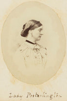 Alexandrina Octavia Maria ('Aline', née Vane), Countess of Portarlington NPG Ax129058