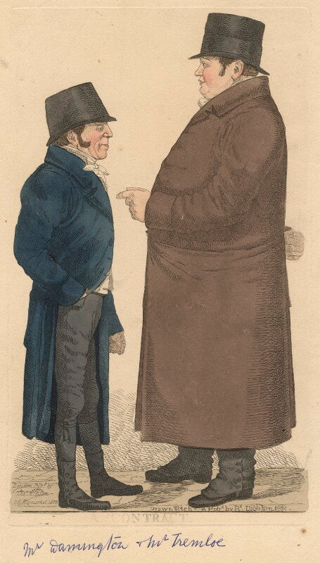 'a contract' (mr damington; mr tremloe) npg d13503