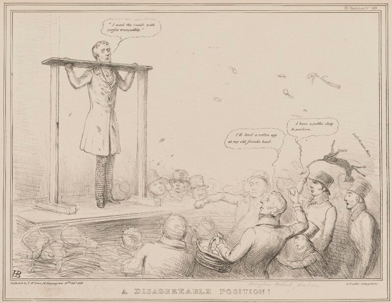 A disagreeable position! npg d41453