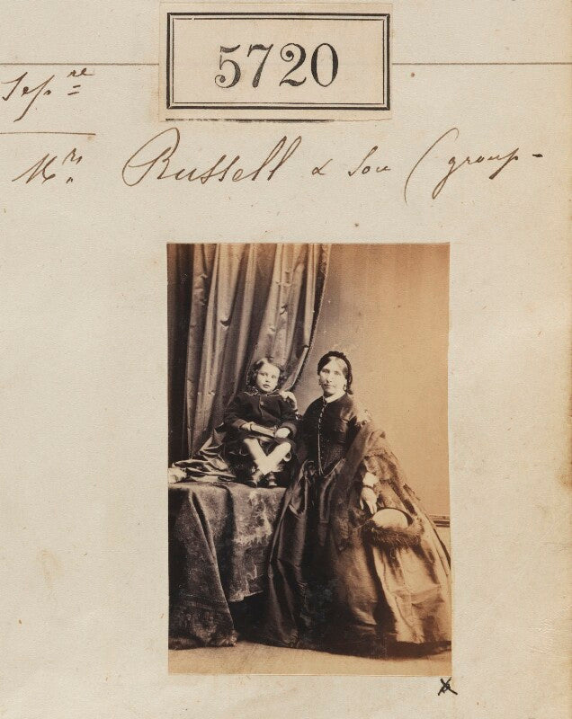 Mrs russell npg ax55675