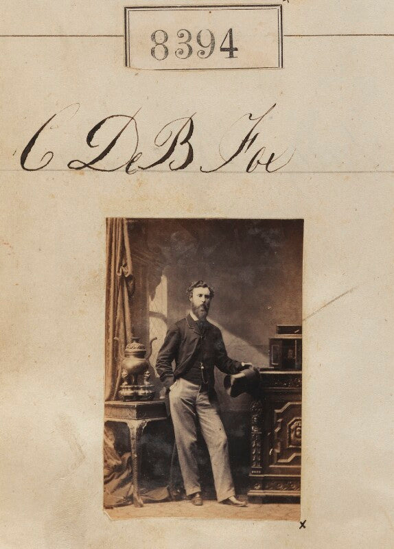 Charles de bassyn fox ('c. de b. fox') npg ax58213