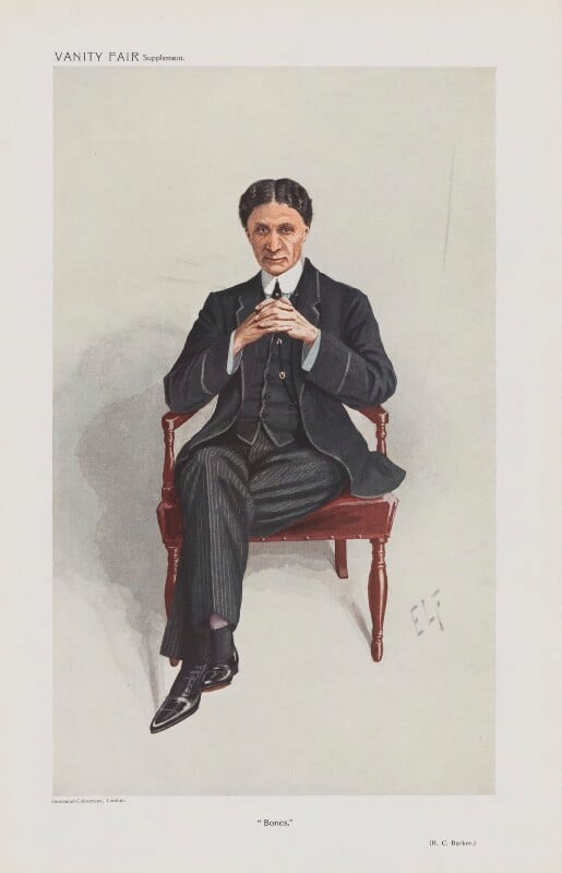 Sir herbert atkinson barker ('men of the day. no. 1202. "bones."') npg d45527