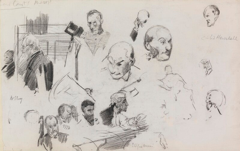 Farrer herschell, 1st baron herschell npg 2345