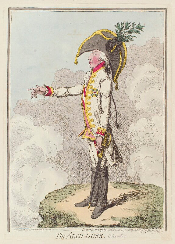 Charles, archduke of austria ('the arch duke') npg d12582