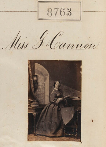 Miss G. Cannon NPG Ax58586